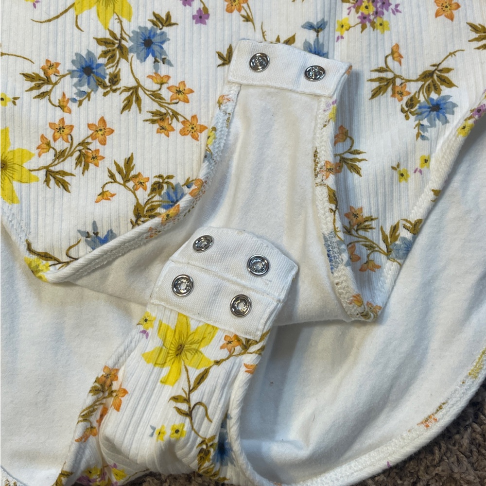 NWOT old navy floral body suit xl - Picture 8 of 9